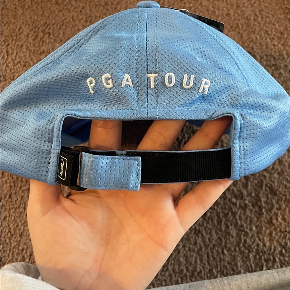 PGA Airflux Light Blue Golf Cap - Picture 2 of 2